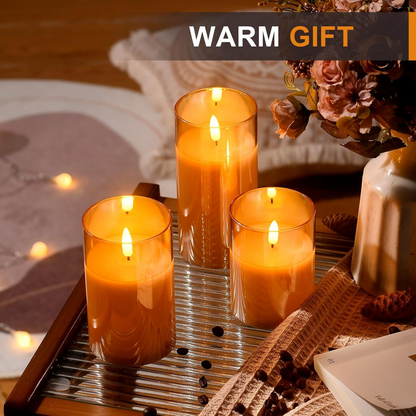 Flameless Candle Set — Instant Cozy Glow Anywhere